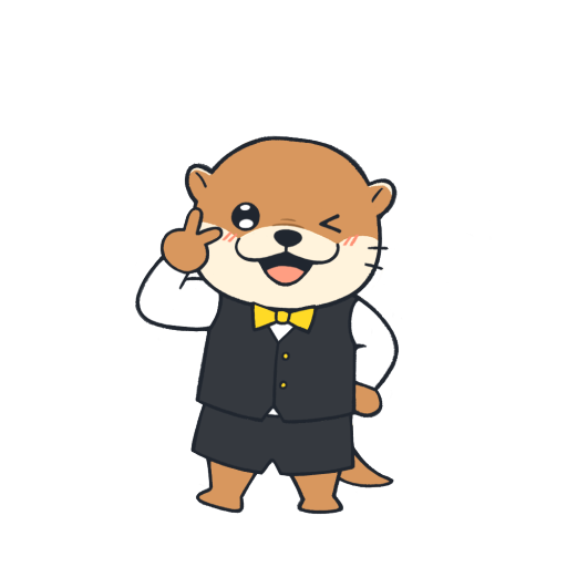 楽天的なカワウソ