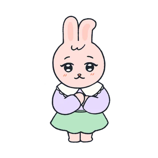 夢見るウサギ
